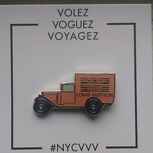 Louis Vuitton (LV) Pin - Truck with NYC location